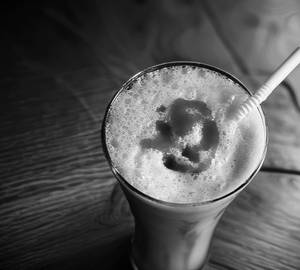 Butterscotch milkshake