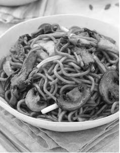 Mushroom Chowmein