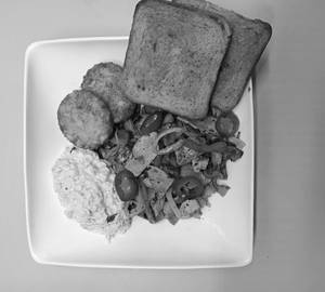 Chicken Wholesome Breakfast In Bowl