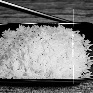 Plain rice