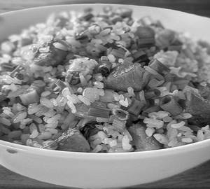 Korean pork fried rice