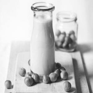 Roasted Hazelnut Milk Shake [os]