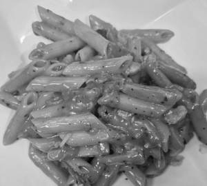 Pasta in red sauce