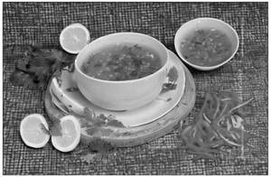 Lemon Coriander Soup