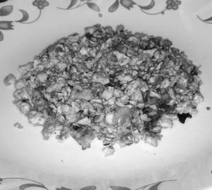 Roti and egg bhurji