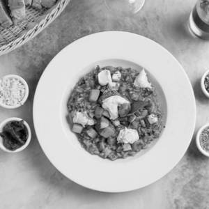 Italian Rice In Minestrone Broth Veg