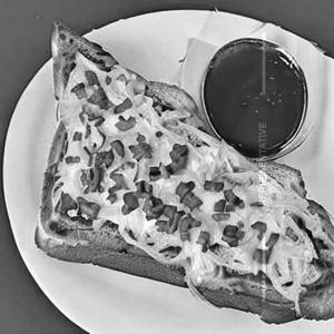 Cheese chilli toast