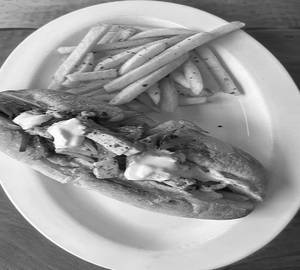 Chicken Ban Mi Baguette