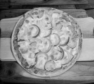 Paneer and Onion 10 Inch Medium