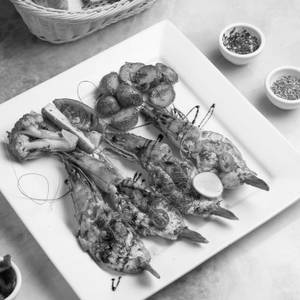 Grilled Tiger Prawns