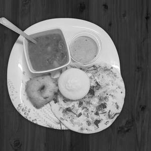 1 Uttapam + 1 Idli + 1 Vada