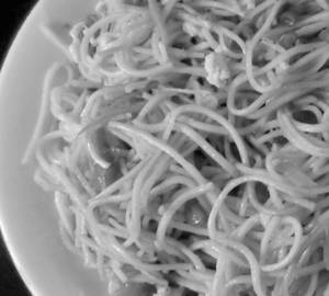 Chicken Mongolian noodles