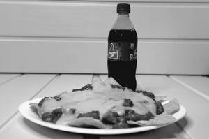 Nachos + Soft Drink (200 Ml)