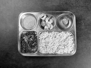 Dal Tadka Rice Thali
