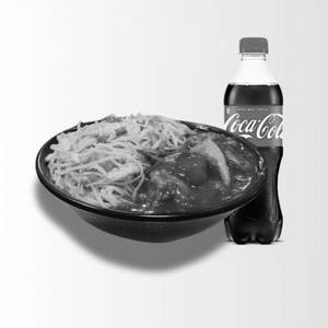 Combo For 1 / Chicken Noodles With Chicken Manchurian Gravy