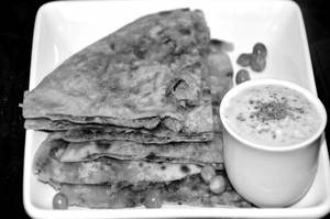 Green Peas Paratha