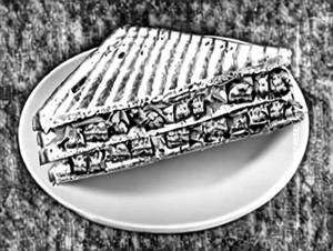 Paneer Tikka Sandwich