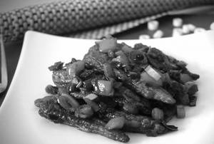 Baby Corn Manchurian Dry