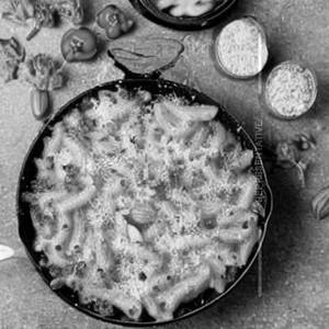Veg baked mac n cheese pasta