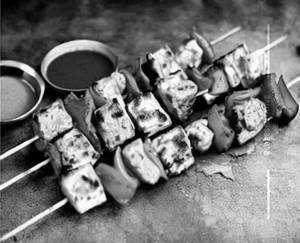 Paneer hariyali tikka