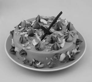 Dry Fruit Chocolate Cake [500 G]