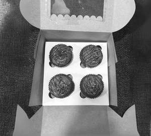 Box Of 4 Nutella Cupcakes