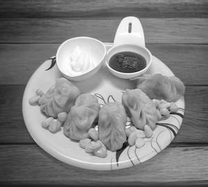 Cheese Corn Steamed Momos [ 5 Piece ]