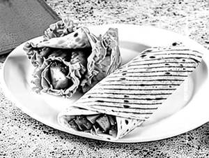 Ob cheese potato wrap