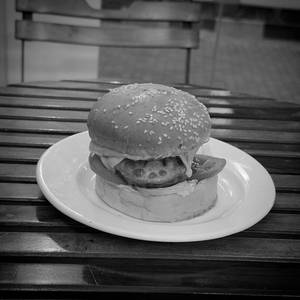 Chicken Momo Burger