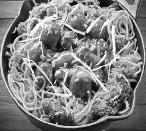 Noodles with Manchurian