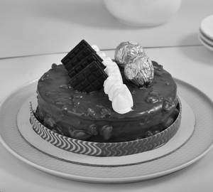 Chocolate Nutty Nutella Cake [500 G]