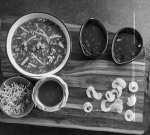 Chicken hot & sour soup