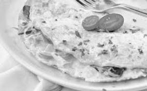 Egg omelette [3 eggs]
