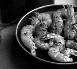 Black Pepper Prawns