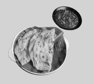 2 Porotta & Curry Combo