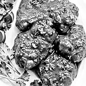 Garlic chicken semi gravy
