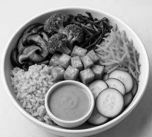 Asian Shiitake Bowl (Vegan)