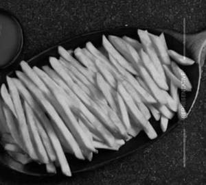 Salted fries