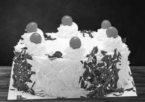Black & White Forest Cake