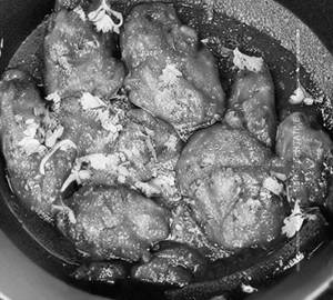 Pepper chicken semi gravy