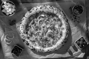 Mozambique Peri Peri Mushroom Pizza