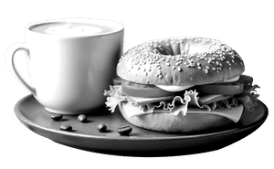 Coffee & Bagel