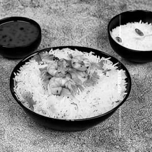 Prawns Steamed Rice