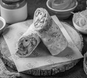 Beetroot Chicken Tikka Roll
