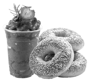 Smoothie & Bagel