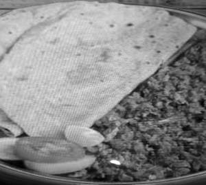 Egg Bhurji With 2 Plain Paratha