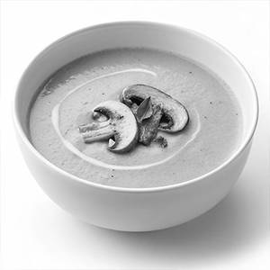 Wild Mushroom Soup, Herb Croute And Creamy Foam