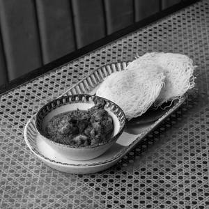 Mushroom Gassi/idiyappam (2pc)