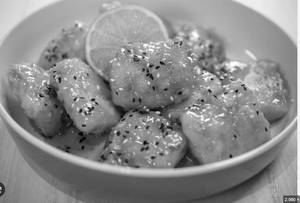 Chilly Sesame Fish Dry