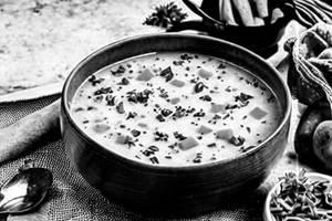Cream of vegetable soup